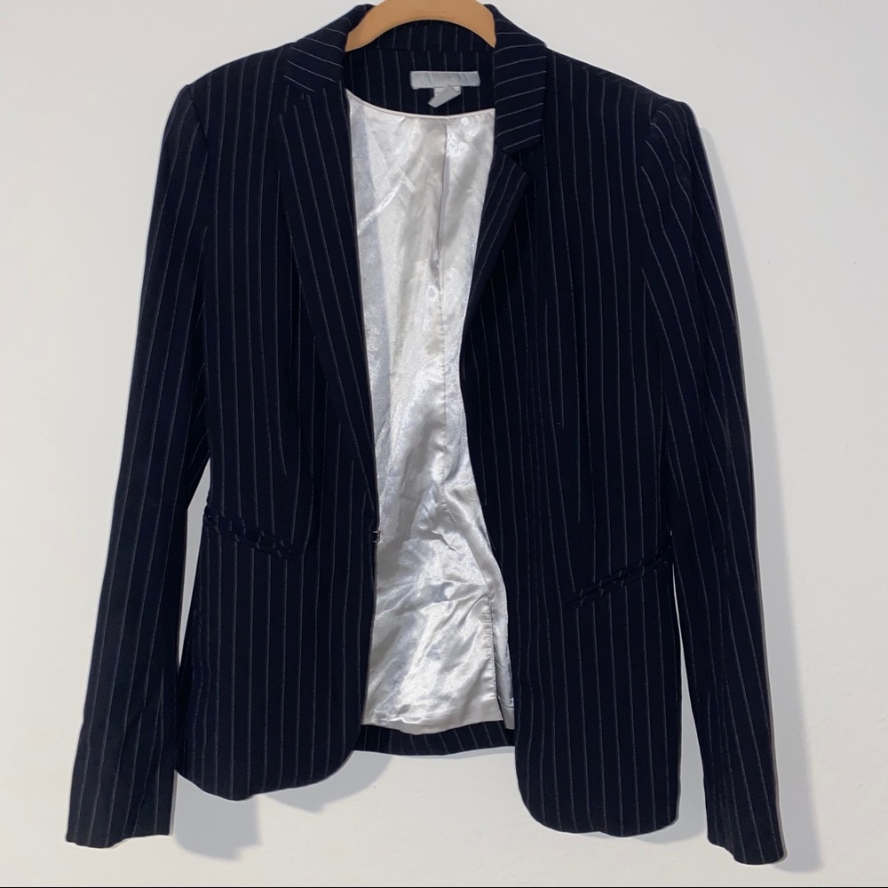 H&M Pinstripe pantsuit set